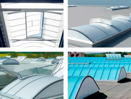 Kunststoff Lichtbänder