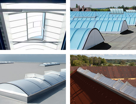VELUX Commercial sávos felülvilágítók