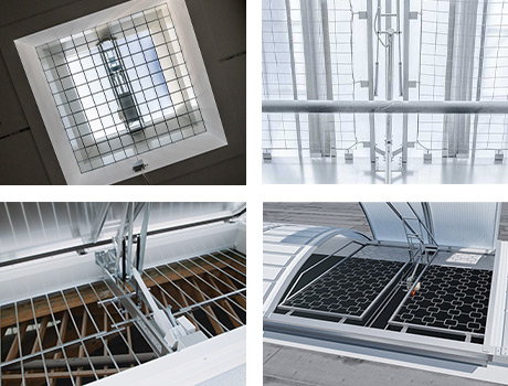 VELUX Commercial leesés elleni védelem