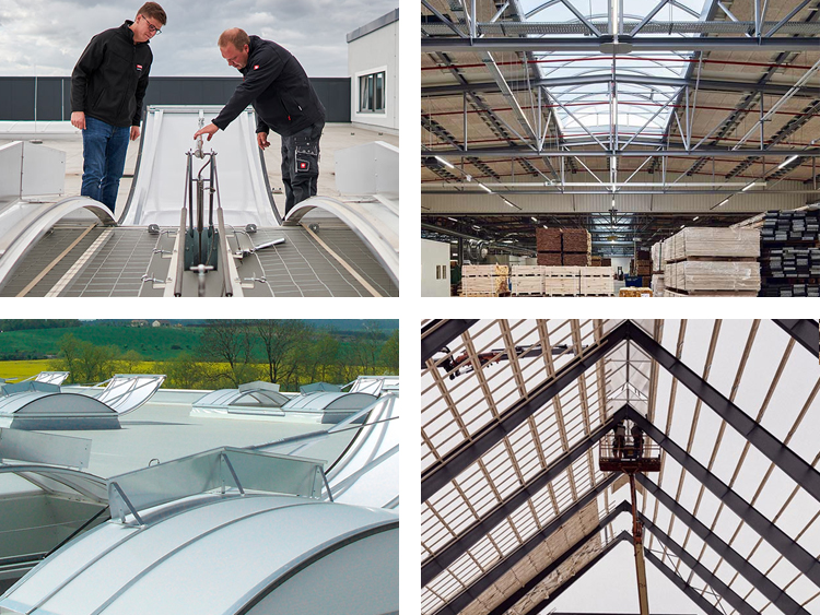 Pasma świetlne firmy VELUX Commercial