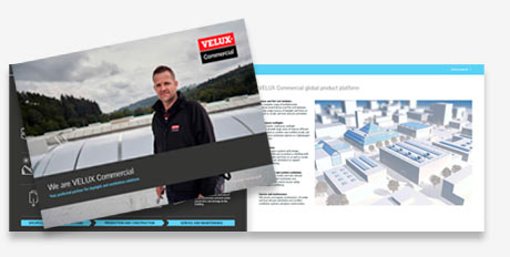 Wir sind VELUX Commercial prospekte