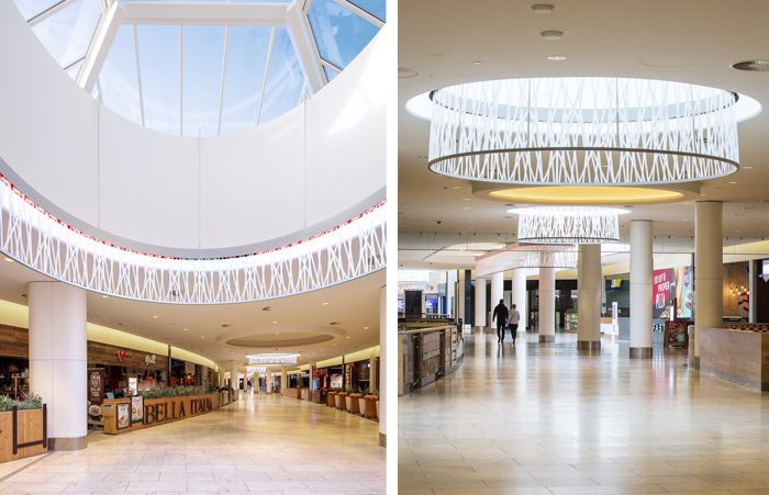 Installation des solutions de verrière de toit Verrière Aluminium VELUX au Metrocentre