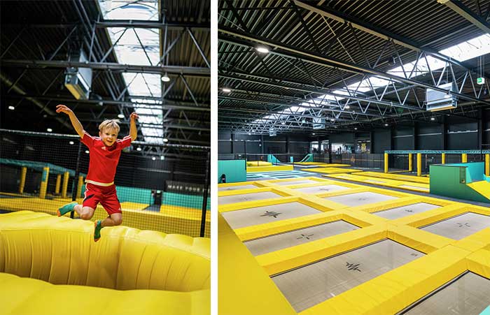 Luminatoare continue VARIO pentru Jump World One