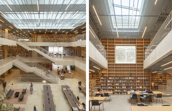 Utopia Library – En före detta militärskola har förvandlats till modernt stadsbibliotek och scenkonstakademi 