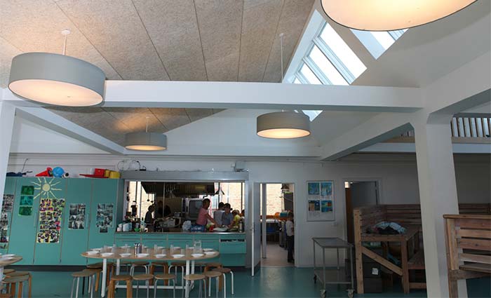 Ryparken Lille Skole med VELUX ovenlysmoduler