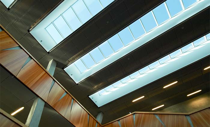 Hessenwaldschule med VELUX overlysmoduler