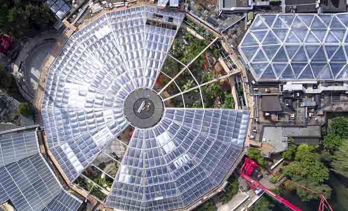 Center Parcs De Kempervennen met lichtkoepels