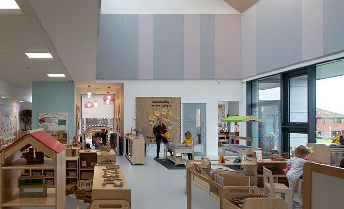 Glenpark Early Years mit VELUX Modular Skylights