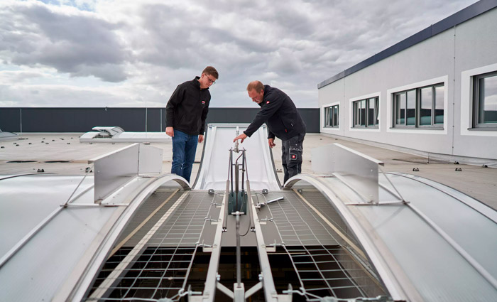 Prüfung einer pneumatischen RWA