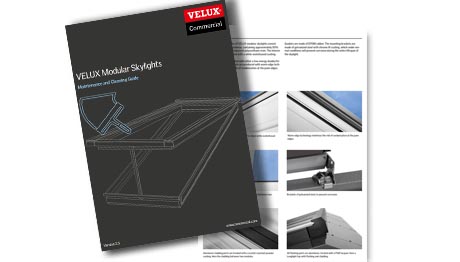 VELUX modular skylights - maintenance guide