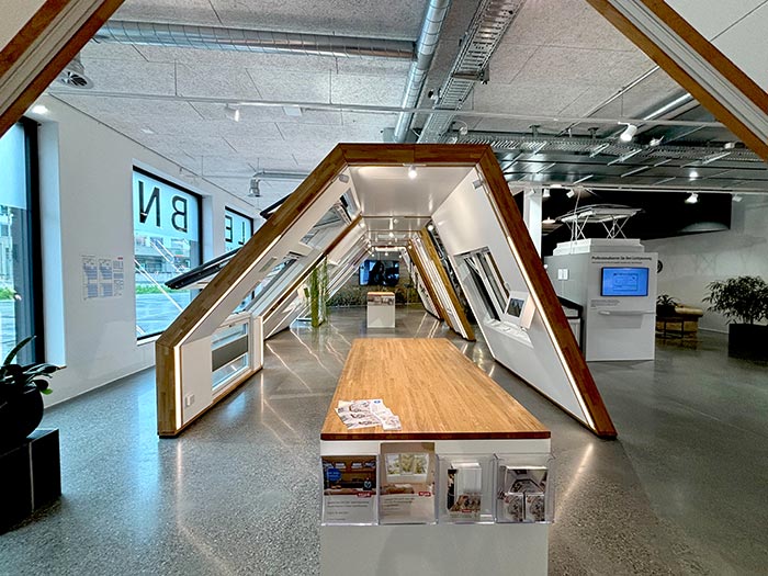 VELUX Commercial Showroom in Aarburg, Schweiz