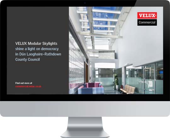 eBook - VELUX Modular Skylights bring natural light into Dún Laoghaire–Rathdown Council offices