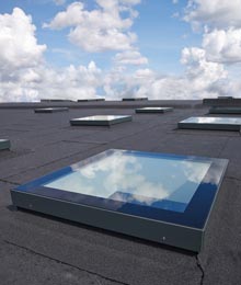 Modulære glassplanlys i Saxtorphsvej barnehage