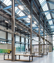 Solution simple pente au National College for High Speed Rail, Royaume-Uni