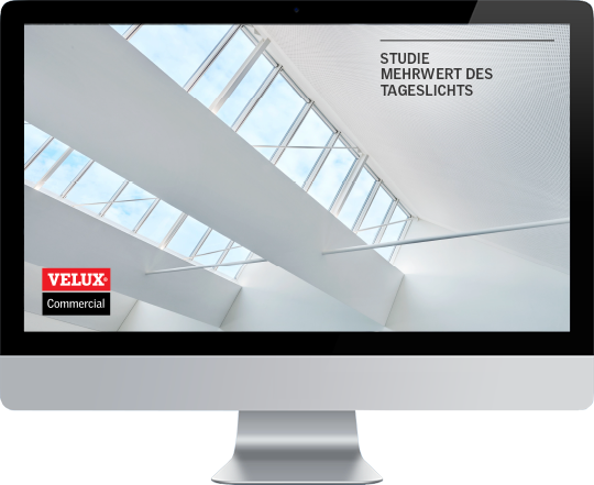 VELUX Commercial Studie zum Mehrwert des Tageslichts