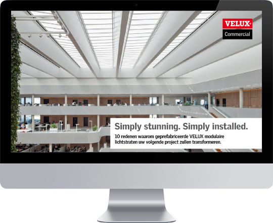 Modulaire lichtstraten​ - Simpelweg esthetisch. Simpel geïnstalleerd. in scherm