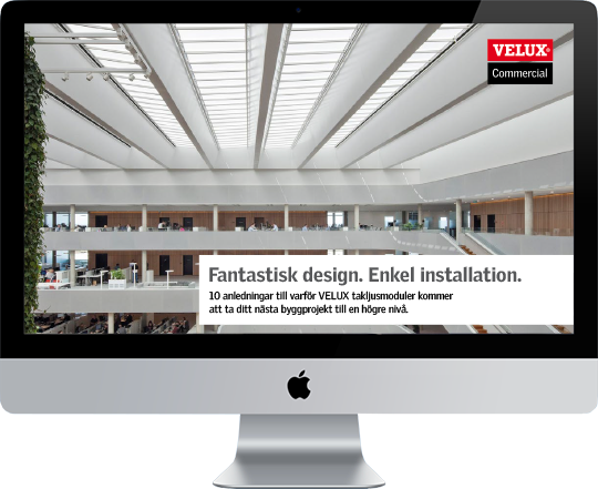 10 anledningar till varför VELUX takljusmoduler kommer att ta ditt nästa byggprojekt till en högre nivå