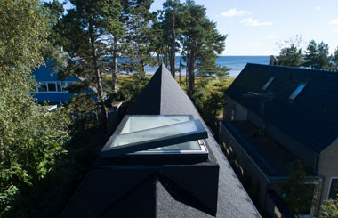 VELUX Commercial Modulaire Daklicht Linearlight buitenzijde