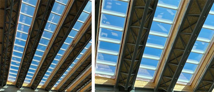 Dulon College met modulaire lichtstraten