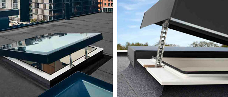 Elegante Flachdachlösungen