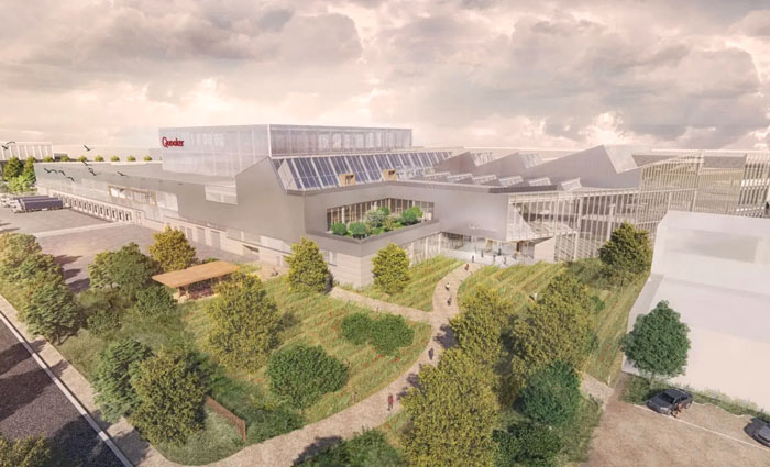 Het nieuwe Quooker gebouw in Ridderkerk