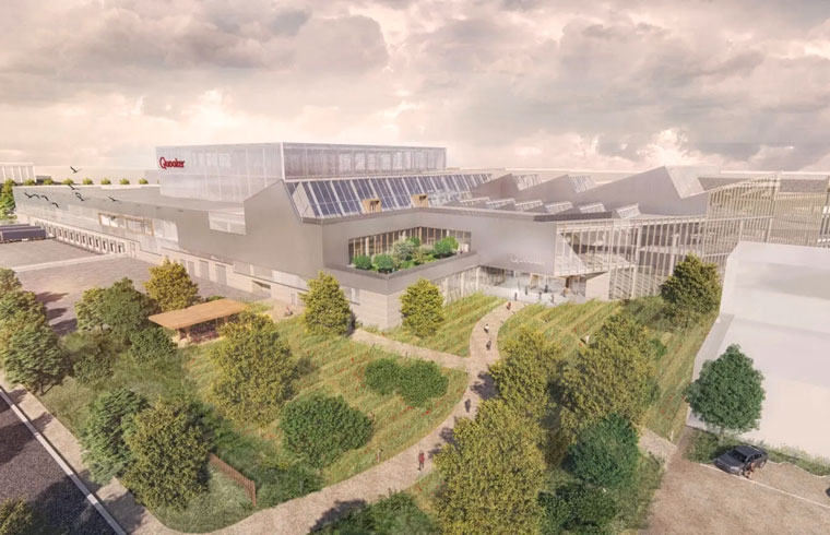 Het nieuwe Quooker gebouw in Ridderkerk
