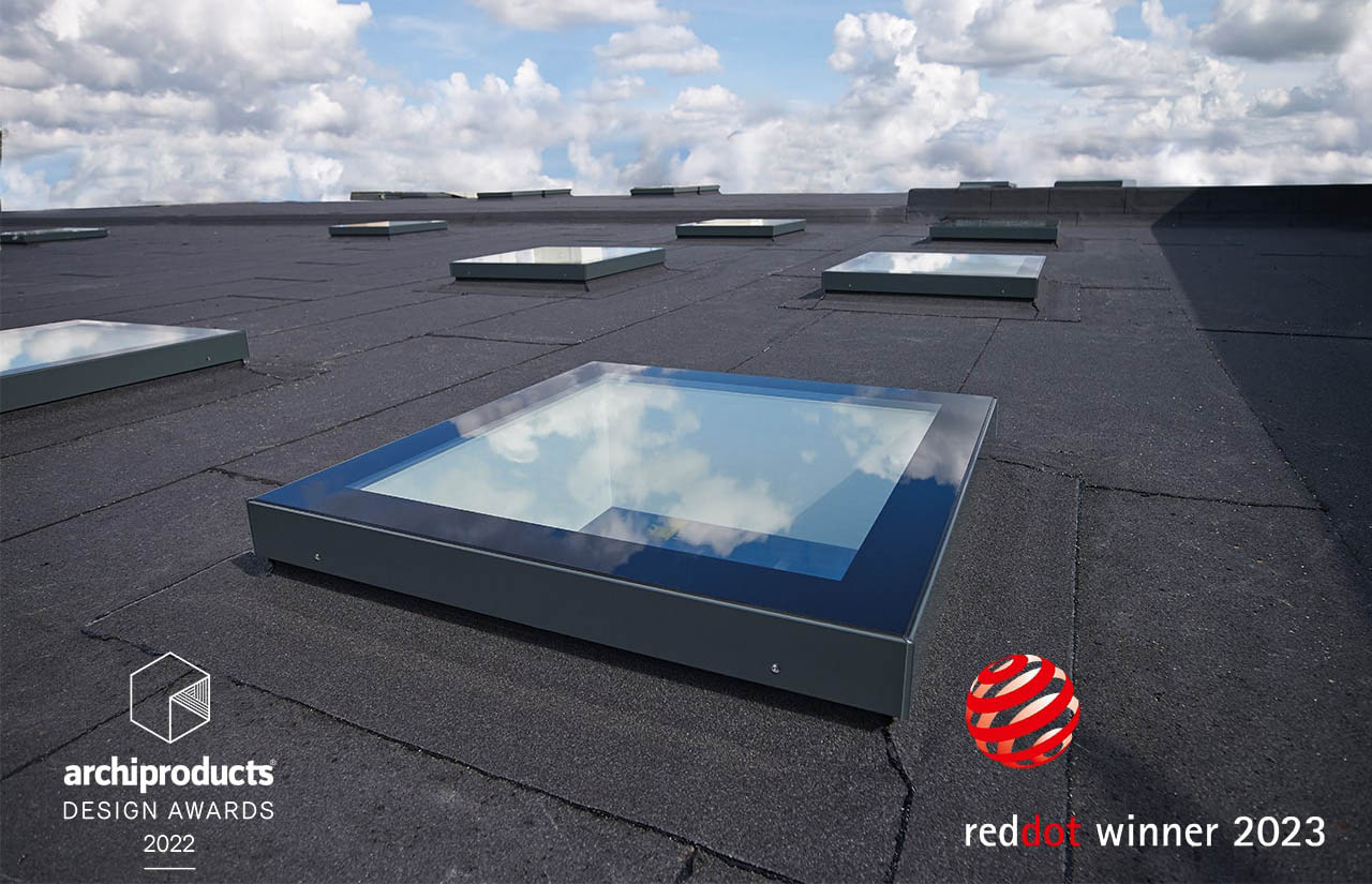 Red Dot Design Award 2023 winnaar Modulaire daklichten