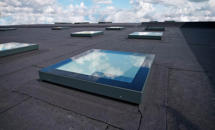Exterior view of Monolight rooflight
