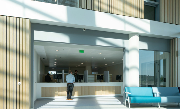Daglicht bij het Rijnstate ziekenhuis in Elst