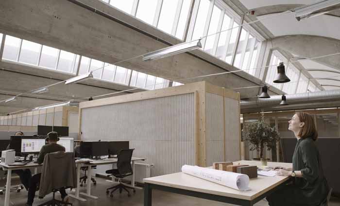 VELUX Commercial Transforming Spaces, women in office 