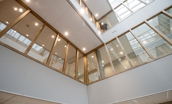 Binnenaanzicht Lichtstraat Universitair Centrum Psychiatrie