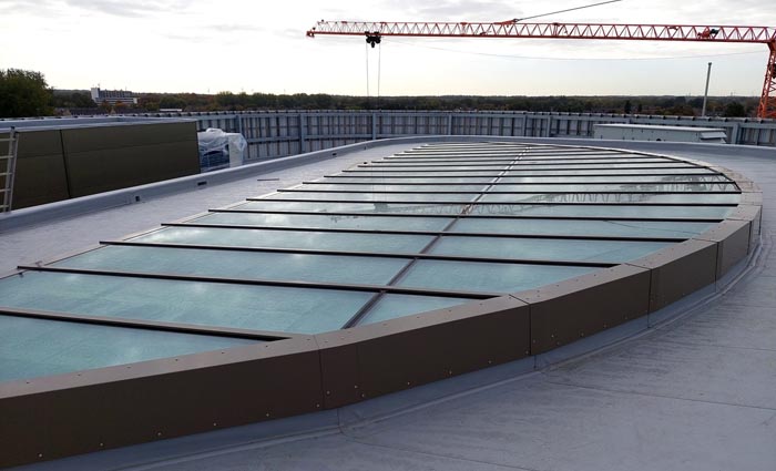 VELUX Commercial glazing system exterior view