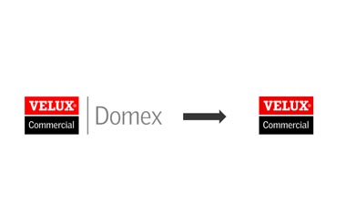 Domex og VELUX Commercial logoer