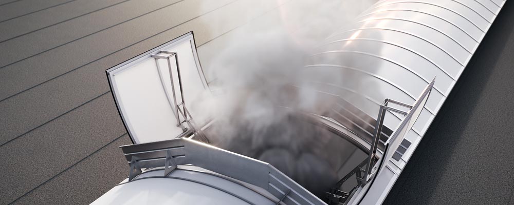 Lanterneau Vario avec double ouvrant