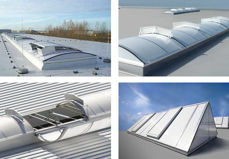 Vario Therm cu deflectoare de vânt cu montaj pe acoperiș terasă