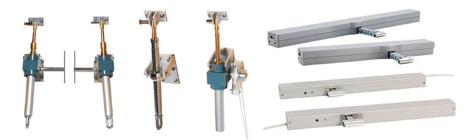 Eksempler på manuel og elektrisk komfortstyring