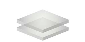 Weergave van glazen constructie dubbelwandige koepel