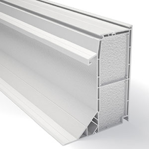 Meerwandige pvc opstanden – standaardgebruik