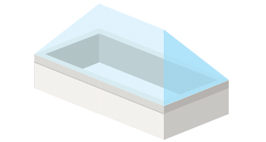 Dome rooflight-Trapezoid