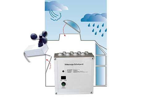 Set de senzori de ploaie și vânt pentru utilizare standard