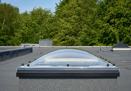 Firkantet akrykoverlys