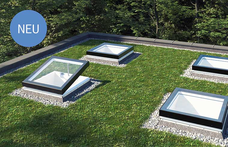 Flachdachfenster Top 100 Glass