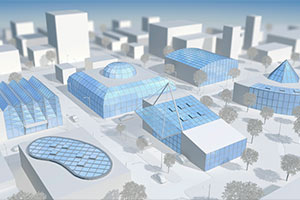 Weergave van het systeemlandschap van mogelijkheden voor roedensystemen