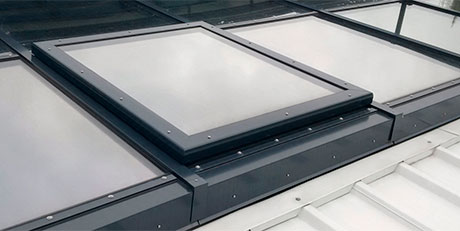 Case photo of Ventria 3 ventilation flaps