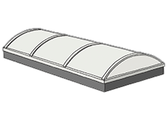 Sammenbyggede ovenlys