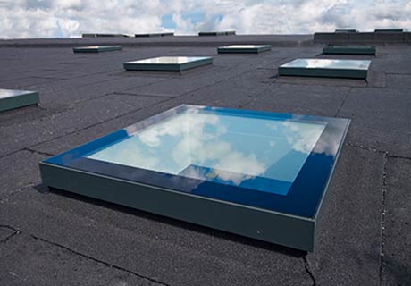 VELUX modulære glassplanlys 