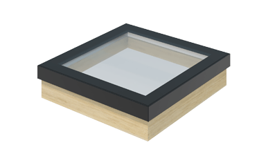 Modulært flatt glass Monolight - faste moduler