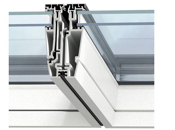 Pre-fabricated VELUX modular skylights come with low energy glazing units to achieve low overall U-value