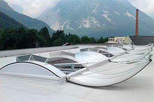 Comfort- en rookventilatie -  Vario lichtstraten