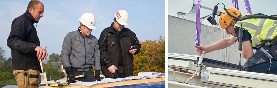 End-to-End support voor aannemers, dakdekkers en installateurs